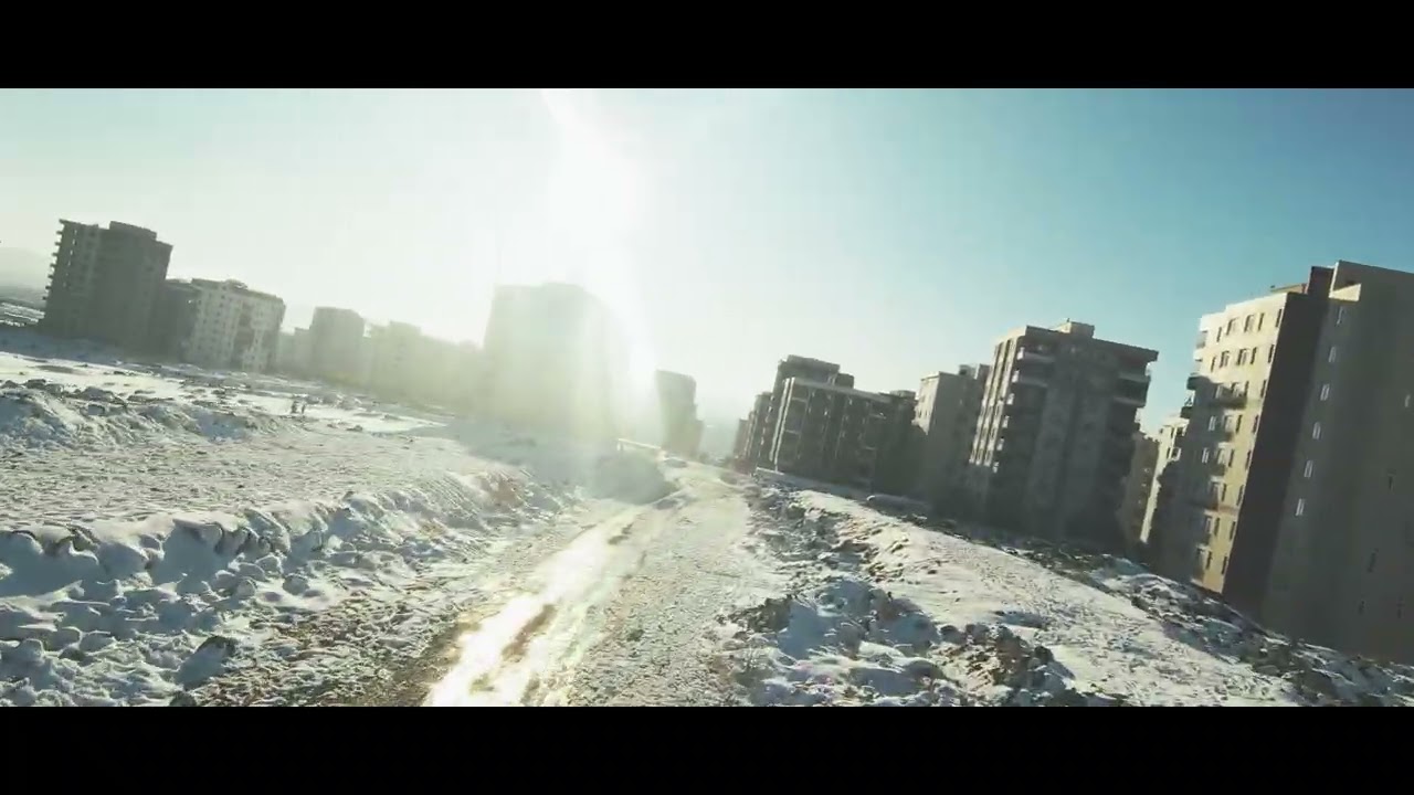 Kış Masalı: DJI FPV ile Şehir Turu