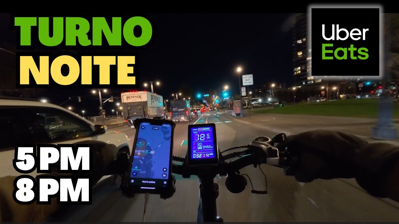 Entregas de noite com o Uber Eats nos EUA🇺🇸#ubereats  #entrega #eua #doordash #uberdriver