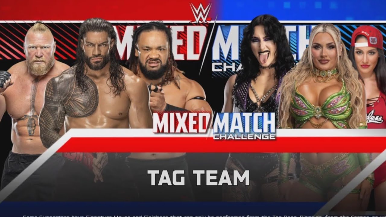 WWE 2K25: Team Mens vs  Team Womens - Tag Team Match [PS5]  27/12/2025