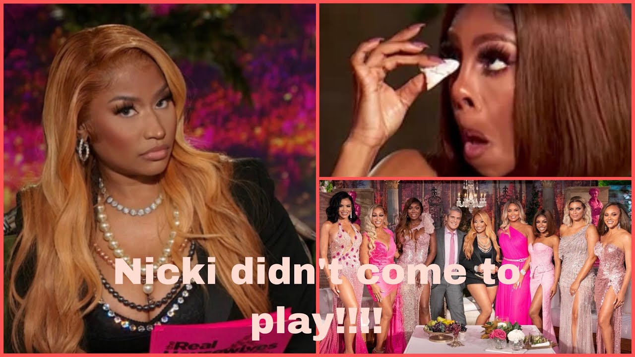 Ники Минаж заходит, а Кэндис закрывает 🎤 Настоящие домохозяйки Потомака. Воссоединение 6 сезона. ...
