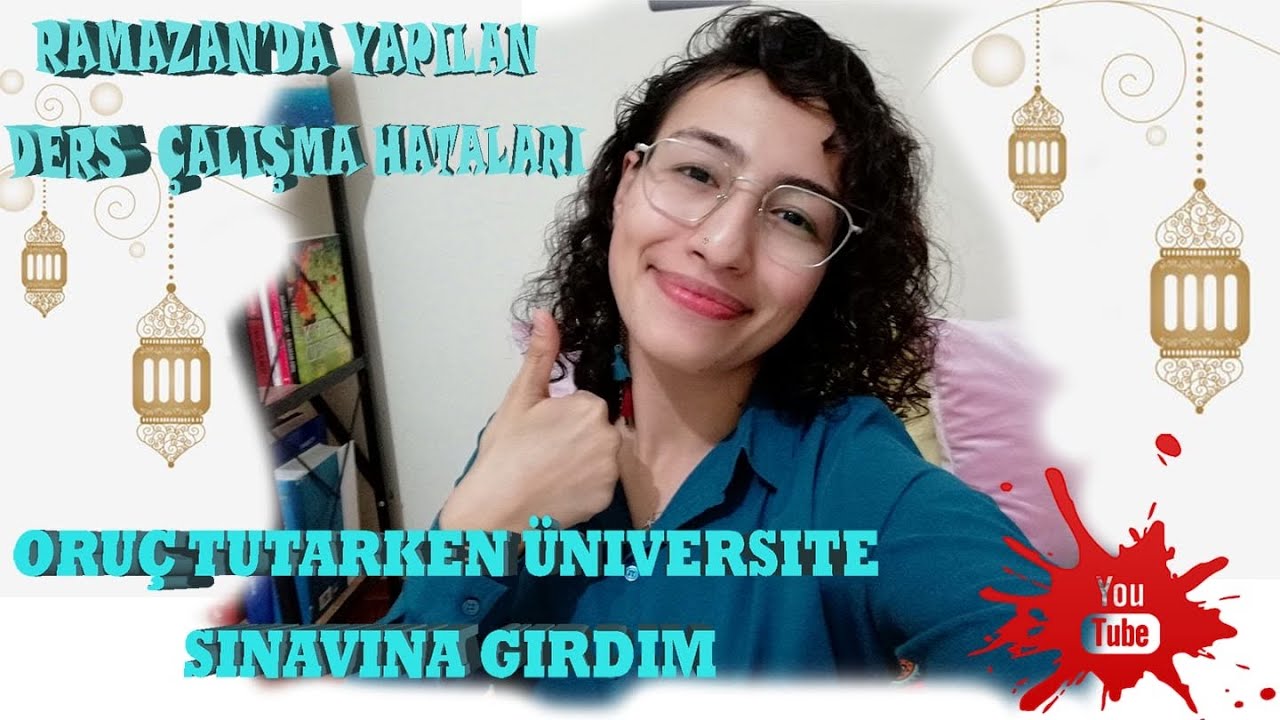 RAMAZANDA NASIL DERS ÇALIŞILIR | ORUÇTA VERİMLİ DERS ÇALIŞMA TÜYOLARI #YKS #LGS
