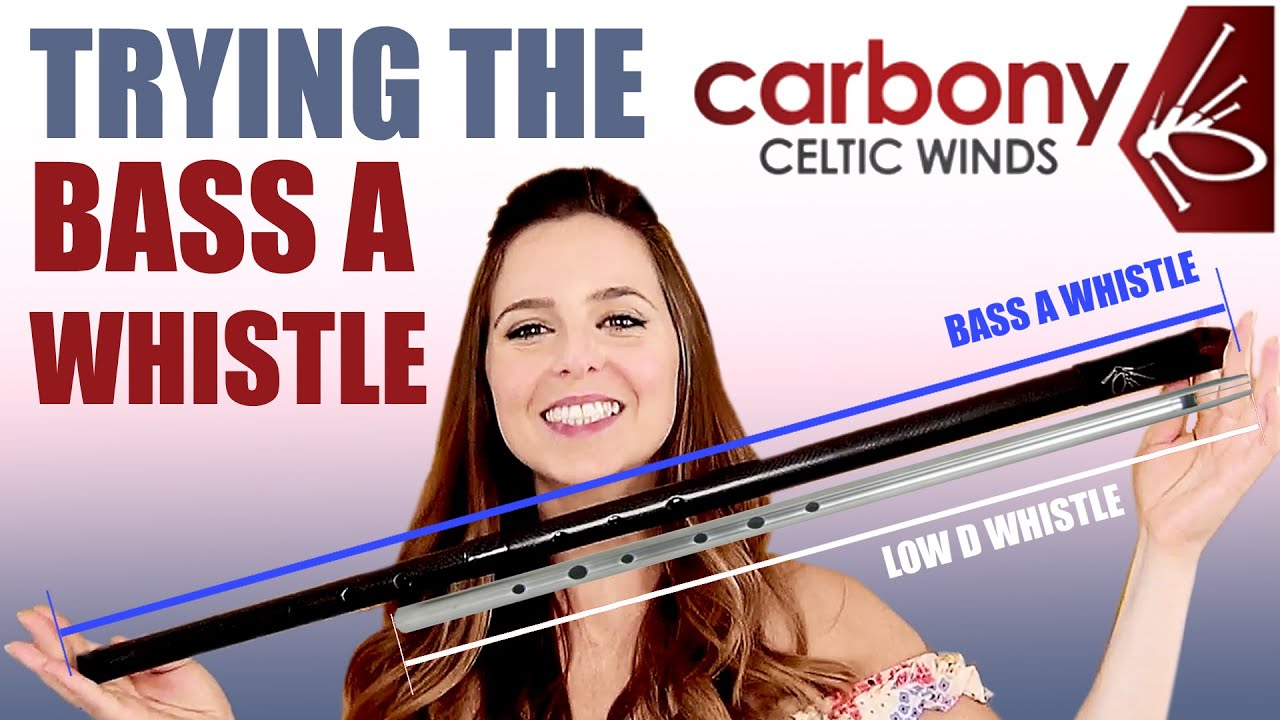 TRYING AN EXTREMELY LOW WHISTLE! Carbony BASS A WHISTLE - Overview, Review, Sound Sample