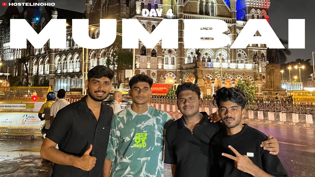 NIGHT LIFE IN MUMBAI🌃!! | MAHARASHTRA | EP - 06 | HOSTELINOHIO | GECW | MALAYALAM