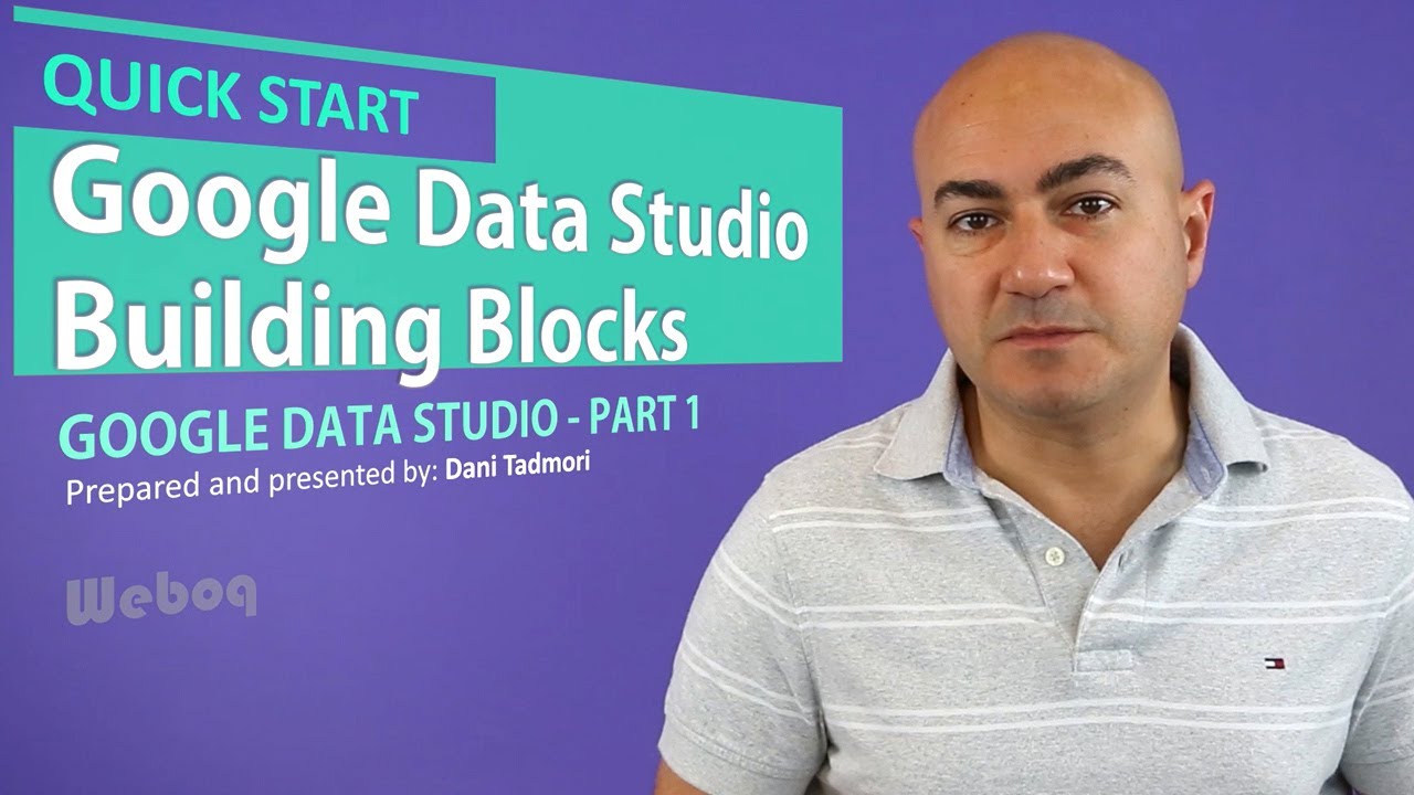 Google Data Studio Quick Tutorial - Building Reports - GDS 01