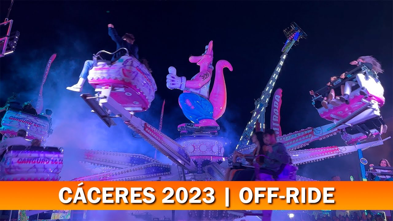 CANGURO LOCO (J. Bares) | OFF-RIDE | Cáceres 2023 - Ferias A TOPE