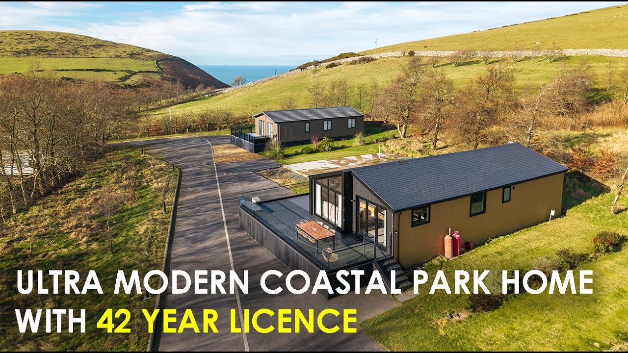ULTRA MODERN PARK HOME ON THE LLYN PENINSULA WITH STUNNING VIEWS