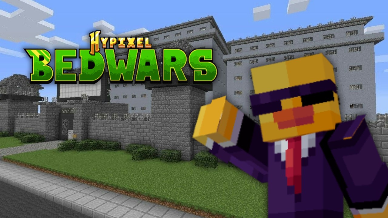 Я построил самую безопасную базу в Minecraft Bedwars!