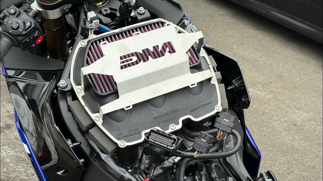 Yamaha R9 Track Build - DNA Stage 2 Install