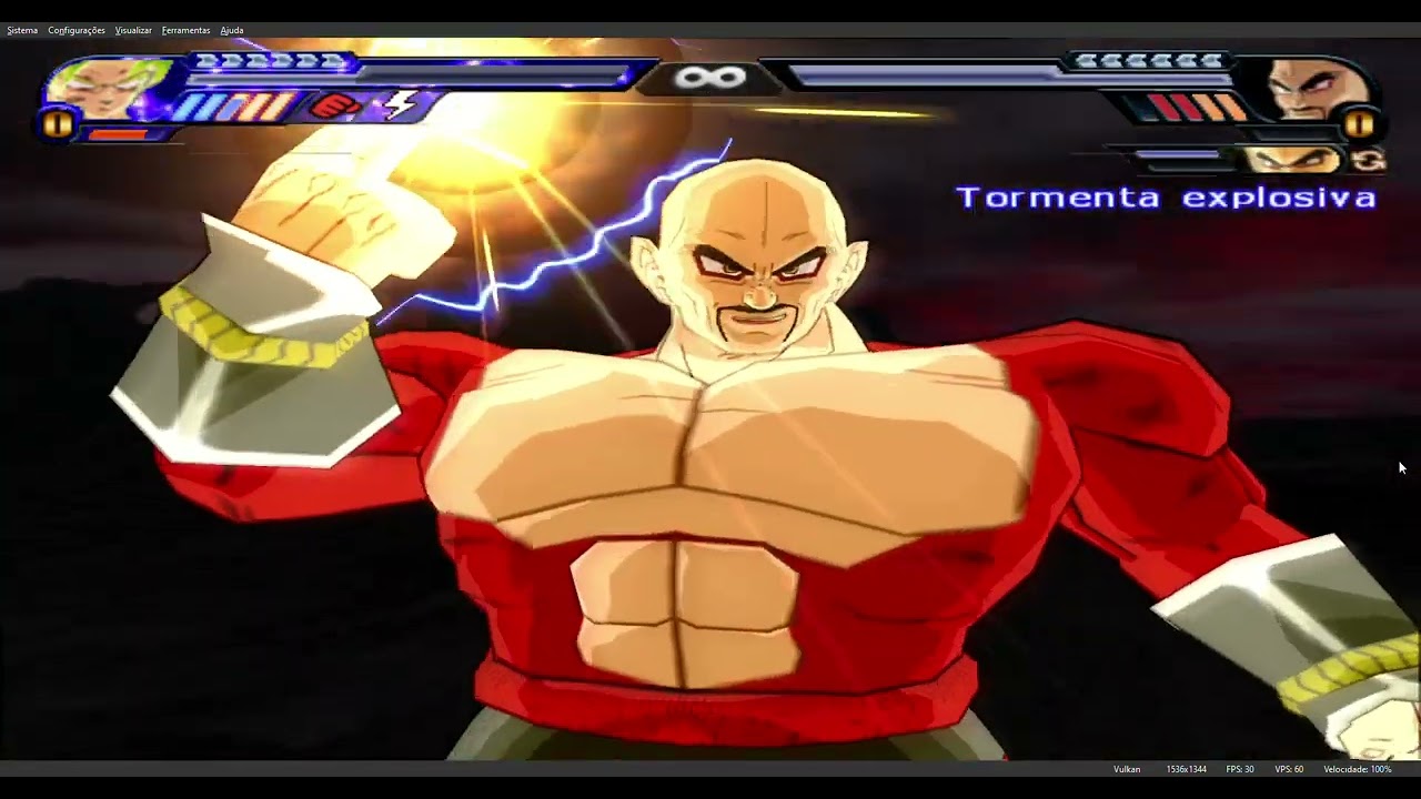 Goku Léndario SSJ vs Saiyajins DBZBT3 MODS DBZBT3 AF DAMAGE