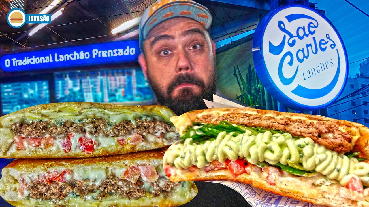 LANCHE PRENSADÃO RAÍZ TIPO INTERIOR - INVASÃO SÃO CARLOS | Hambúrguer Perfeito