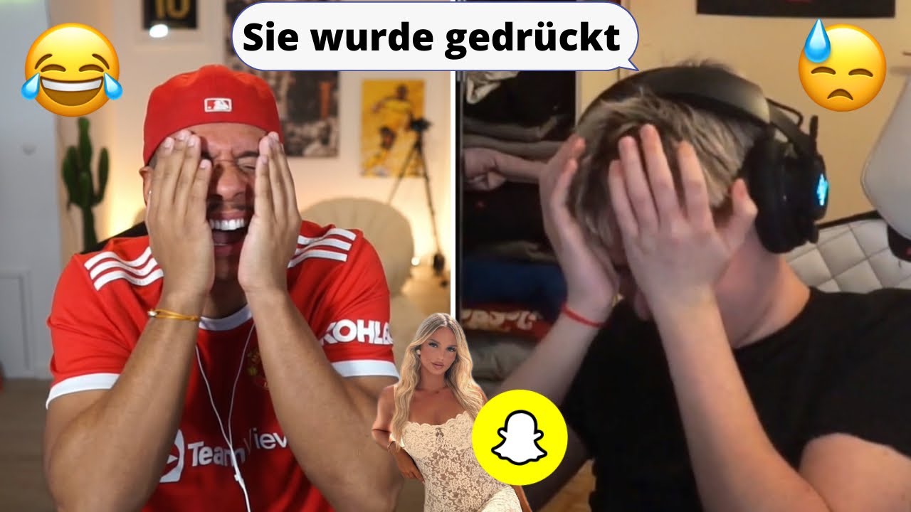 Eldos kriegt Snap, wo sein Mädchen gedrückt wird😏👀😂