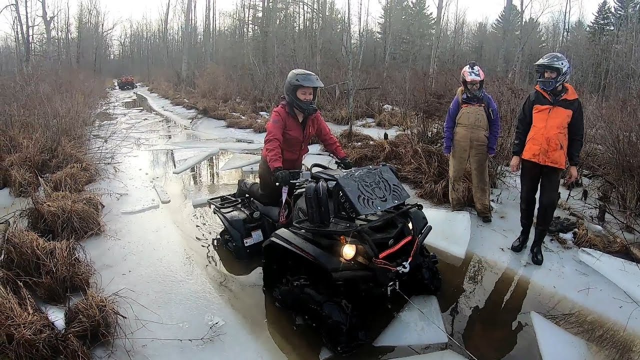 Breaking the ice! First winter rip testing the MODS!