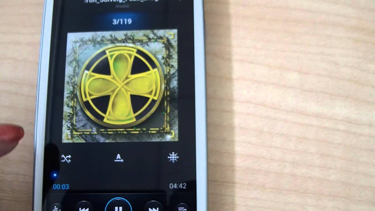 Samsung Galaxy S3 - Music Player