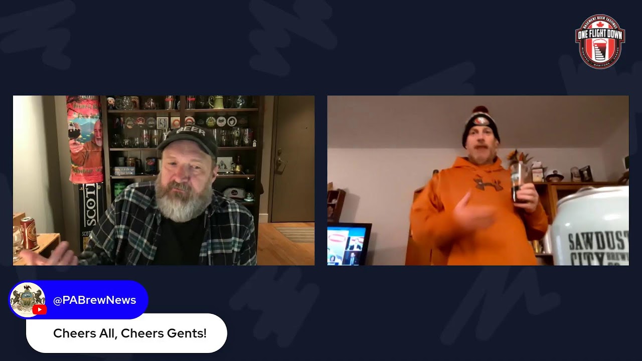 Double LIVE beer review!