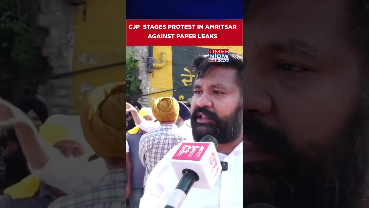 Cockroach Janta Party Stages Protest In Amritsar Against Paper Leaks #shorts