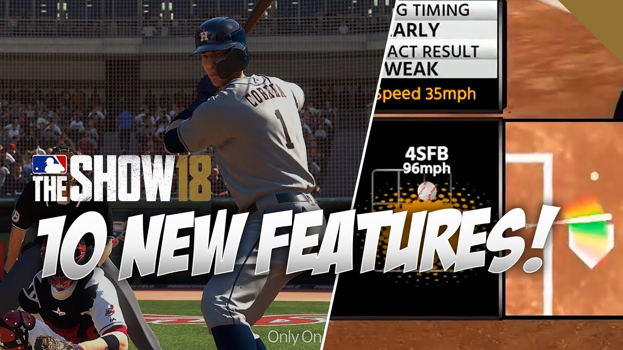 10 New Features in MLB The Show 18 New Features