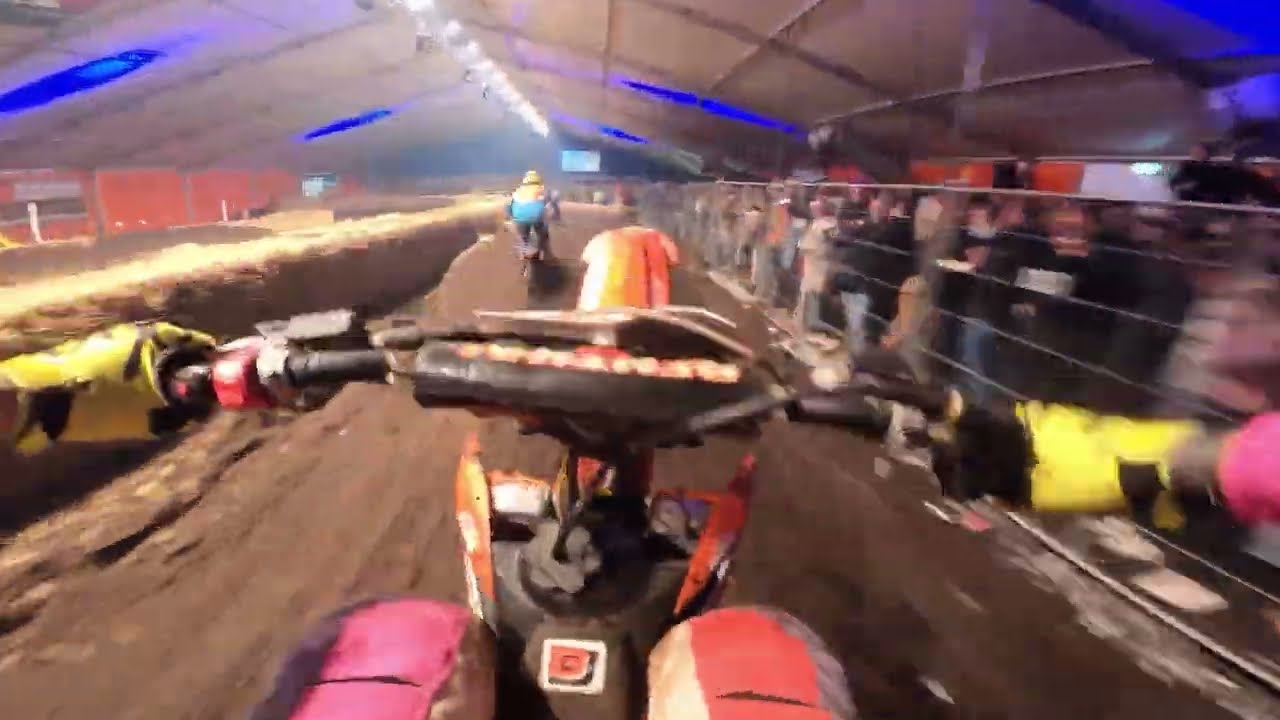 GoPro: Michel Hoenson - Indoor Supercross Pesse 2025 // 125cc superklasse P4