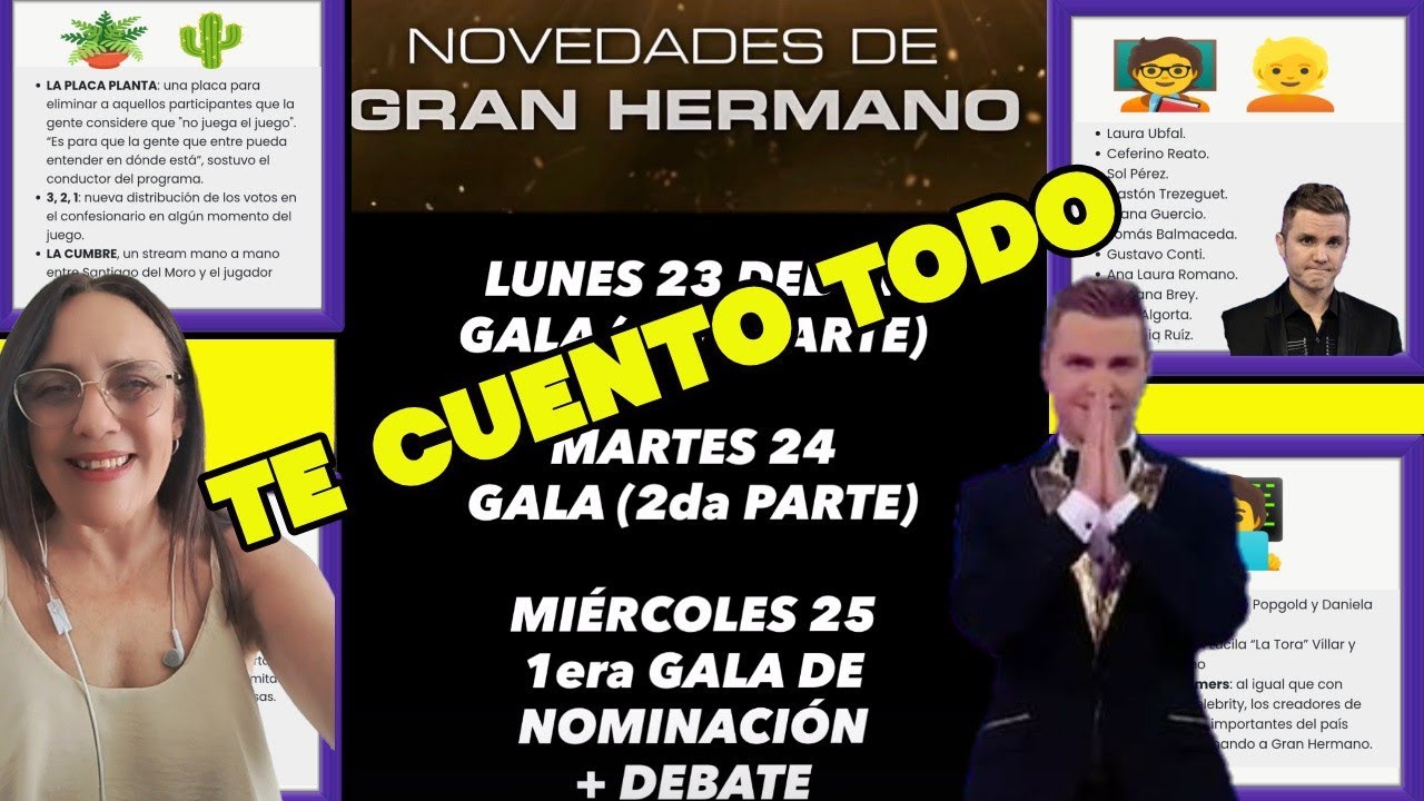 GRAN HERMANO GENERACIÓN DORADA 🤩  TODAS LAS NOVEDADES #granhermano 