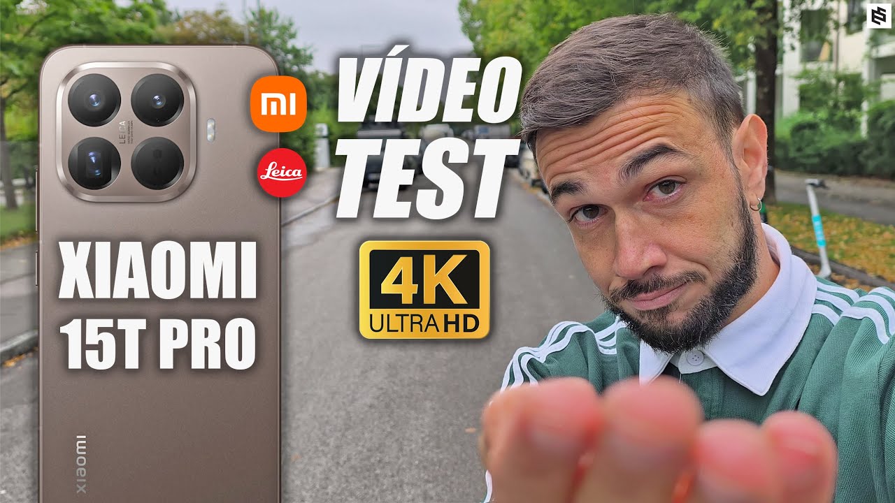 Xiaomi 15T PRO🔥Así GRABA VÍDEO en 4K con TODAS sus CÁMARAS