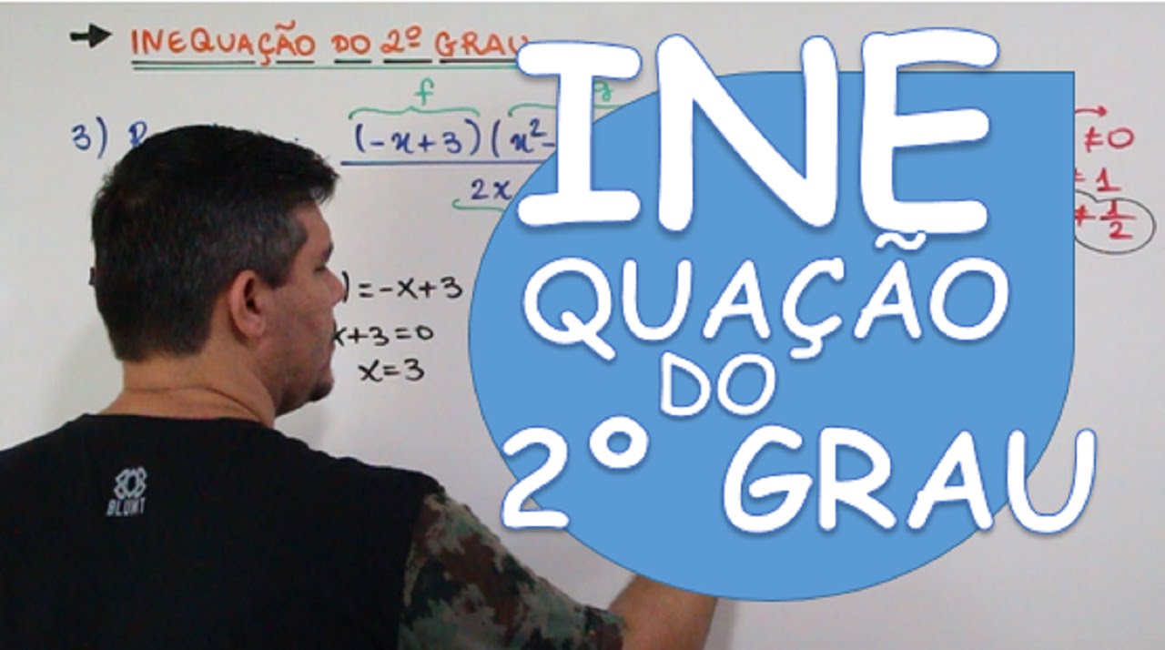 INEQUAÇÃO DO 2º GRAU