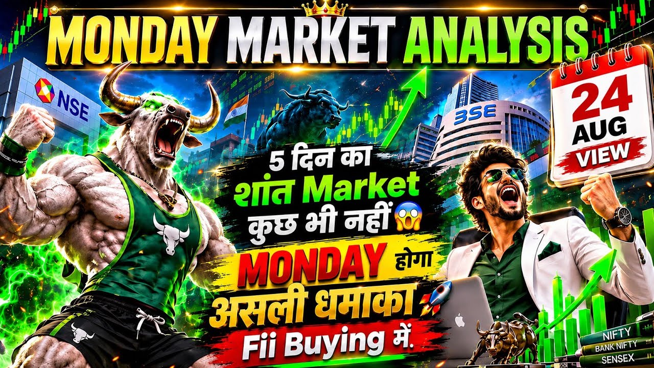 Monday market prediction | Monday Nifty, Sensex, Banknifty Prediction | Monday Market gap Up or down