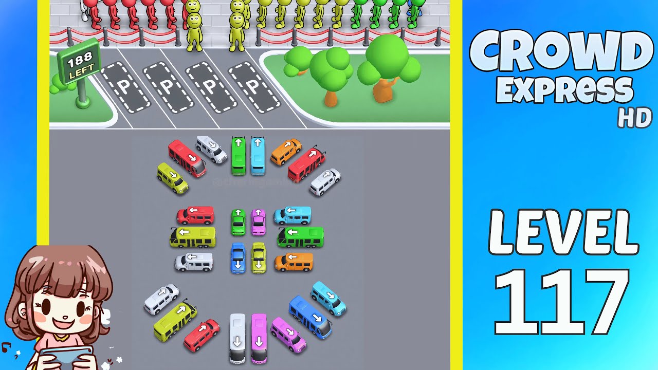 Crowd Express Level 117 Solution Walkthrough
