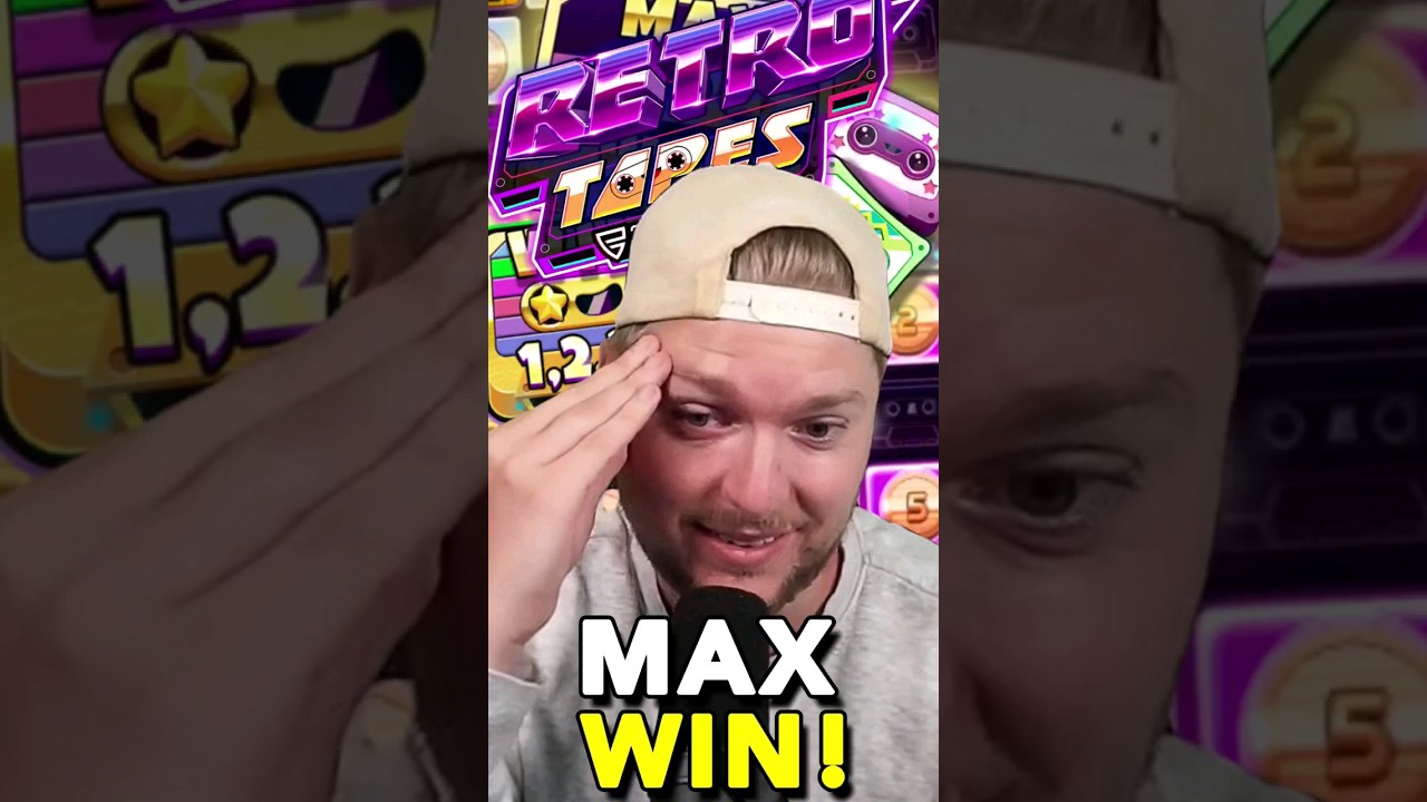 💿MAX WIN ON RETRO TAPES! | PUSH GAMING SLOT 💥