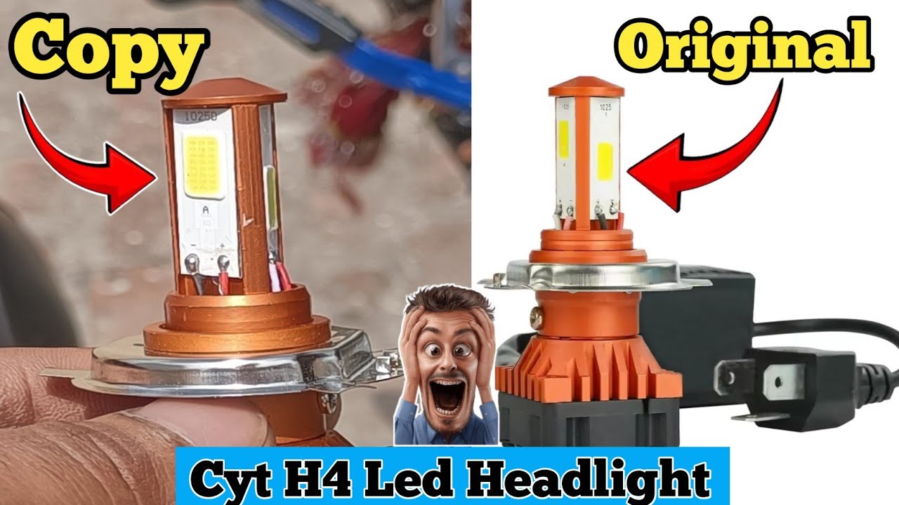 How To identify Original And Copy Cyt H4 Led Headlights || कौनसी है असली पता करे ?