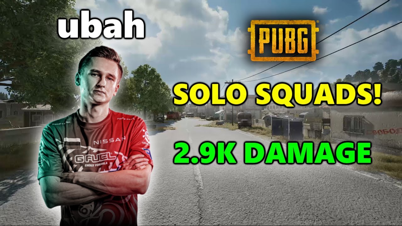 NaVi ubah - 2.9K Damage - SOLO SQUADS! - PUBG