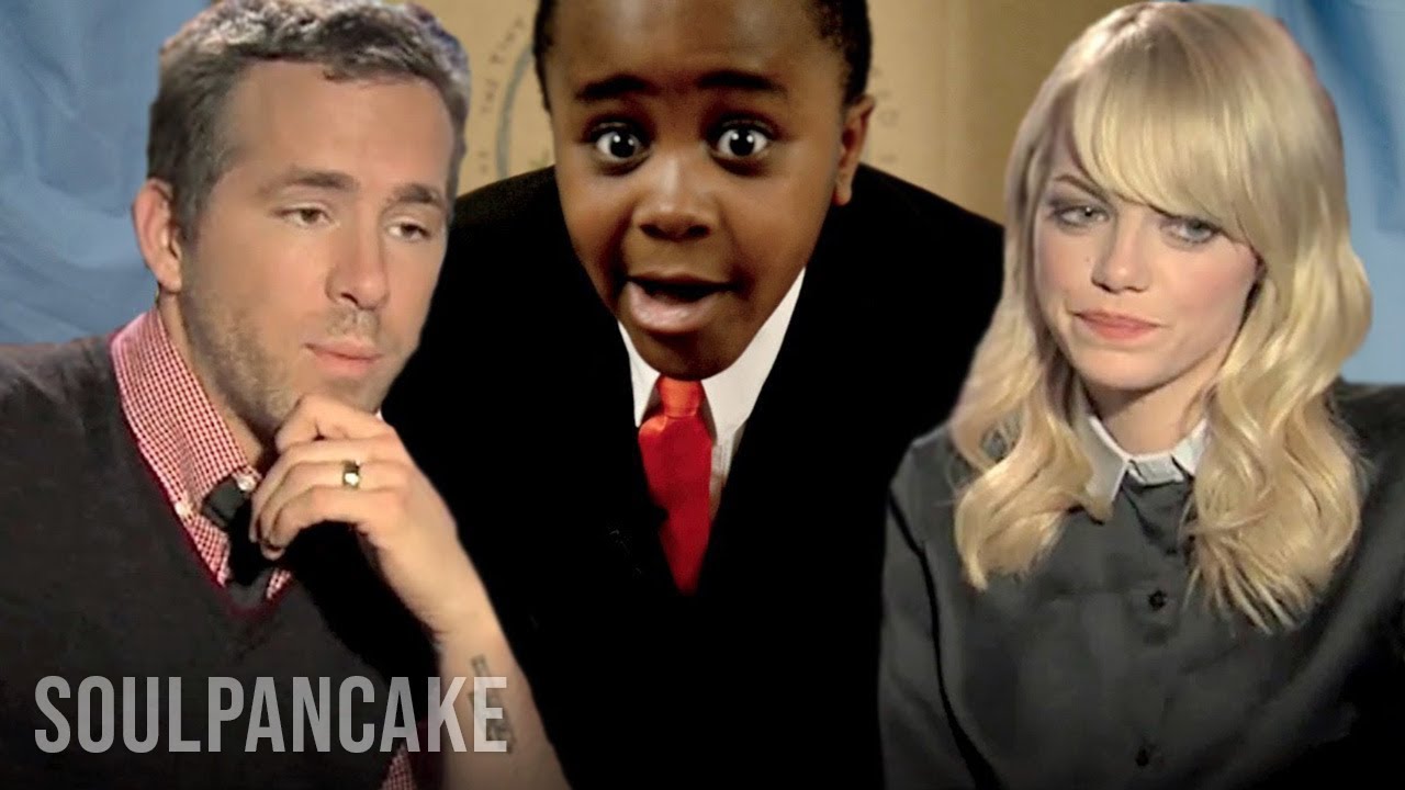 Kid President, Emma Stone, Ryan Reynolds & Nic Cage Help a Kid!