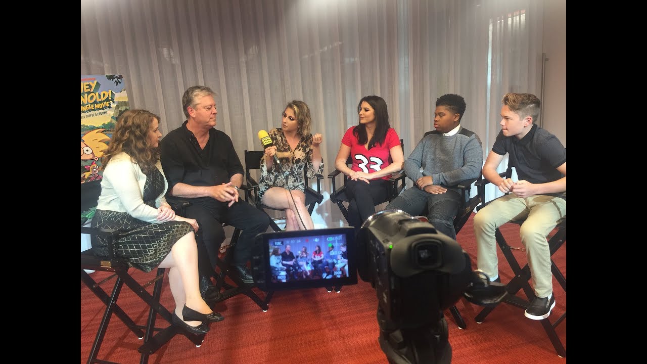 Hey Arnold! "The Jungle Movie" Press Junket 2017