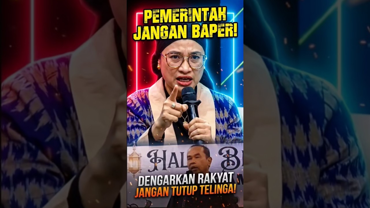 PEMERINTAH JANGAN BAPER! Okky Madasari Skakmat Pembungkam Kritik!🔥#shorts #OkkyMadasari #Demokrasi