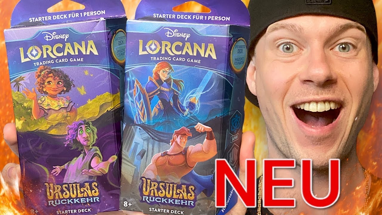 NEU 🤩 Ursulas Rückkher Starter Decks ÖFFNEN! (Lorcana Set 4)