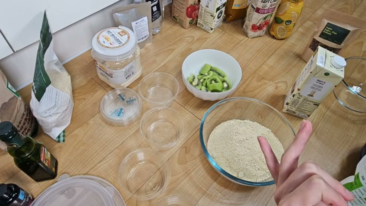 똥손도 따라하는 초간단 비건 떠먹케 만들기