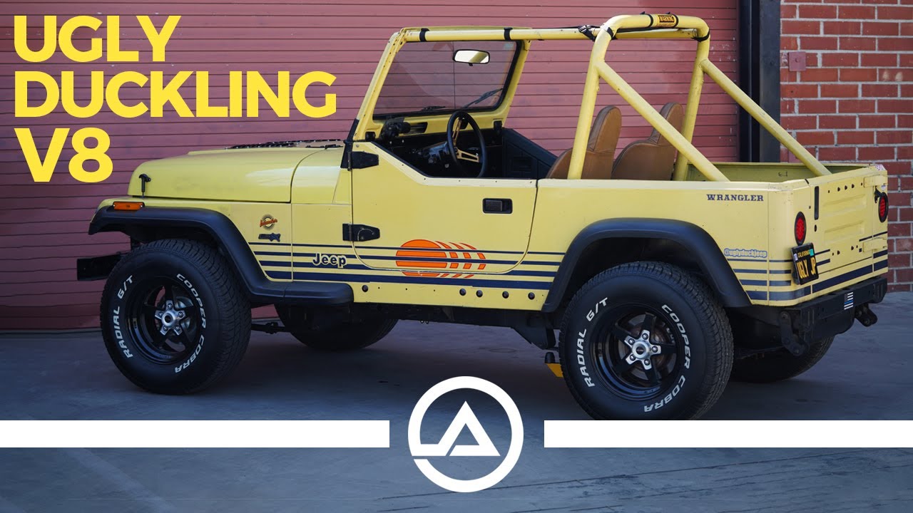 V8 Swapped Jeep Wrangler Budget Built Burnout Machine