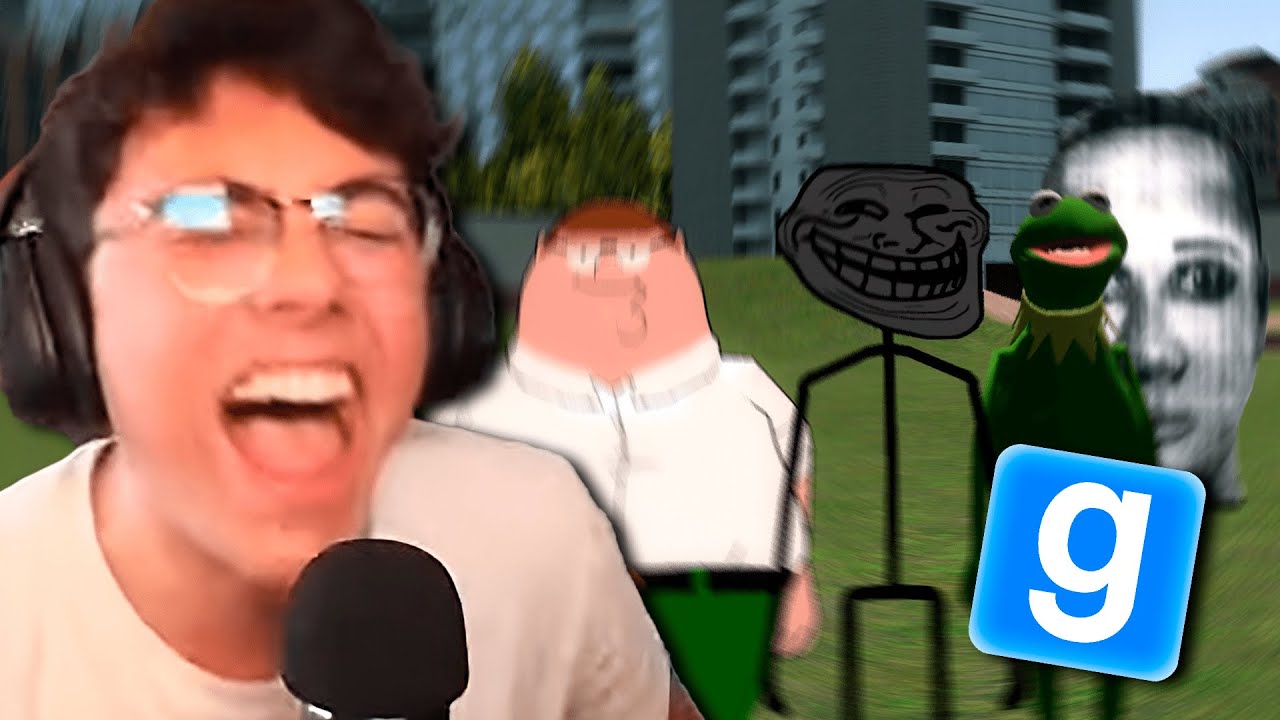 Jugando al GMOD por PRIMERA VEZ (lloré de la risa)