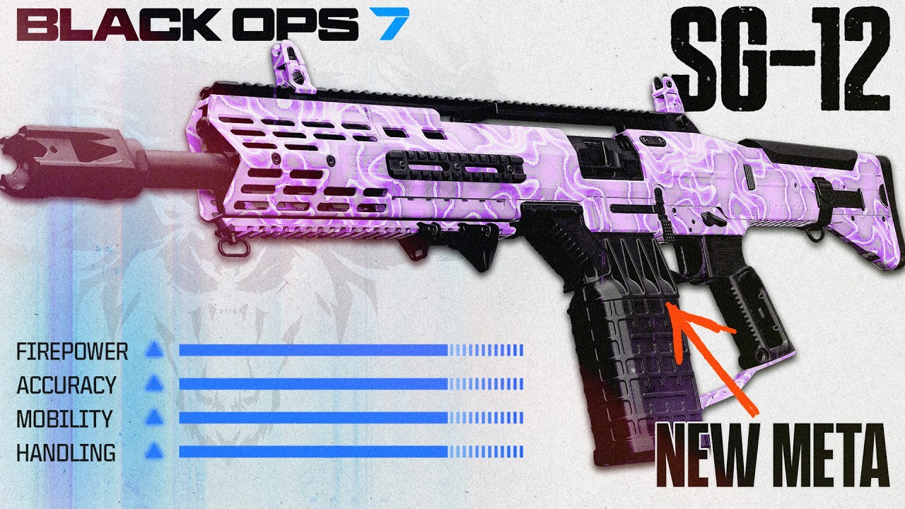 THE NEW SHOTGUN HAS BROKEN BO7 ALREADY 😭 META SG-12 BUILD