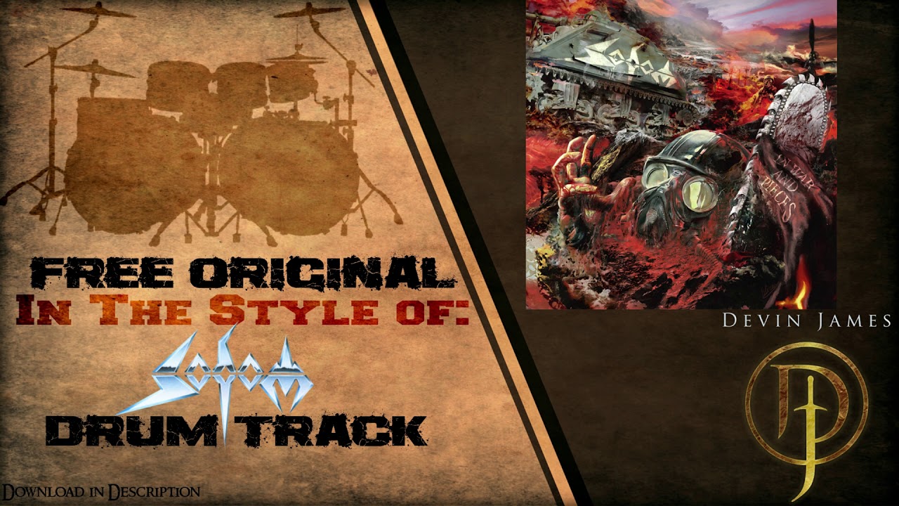 Sodom Styled Free Original Drum Track - 106 BPM (FREE DOWNLOAD)