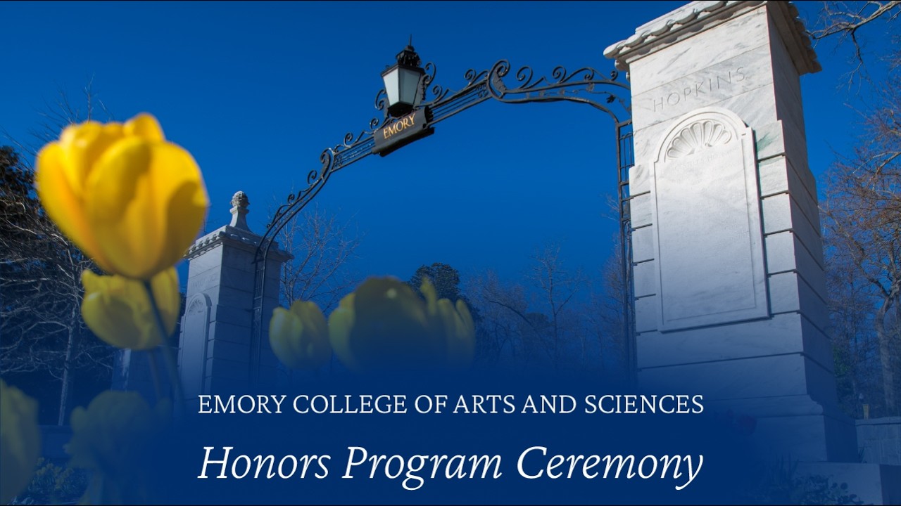 2026 Emory College Honors Ceremony
