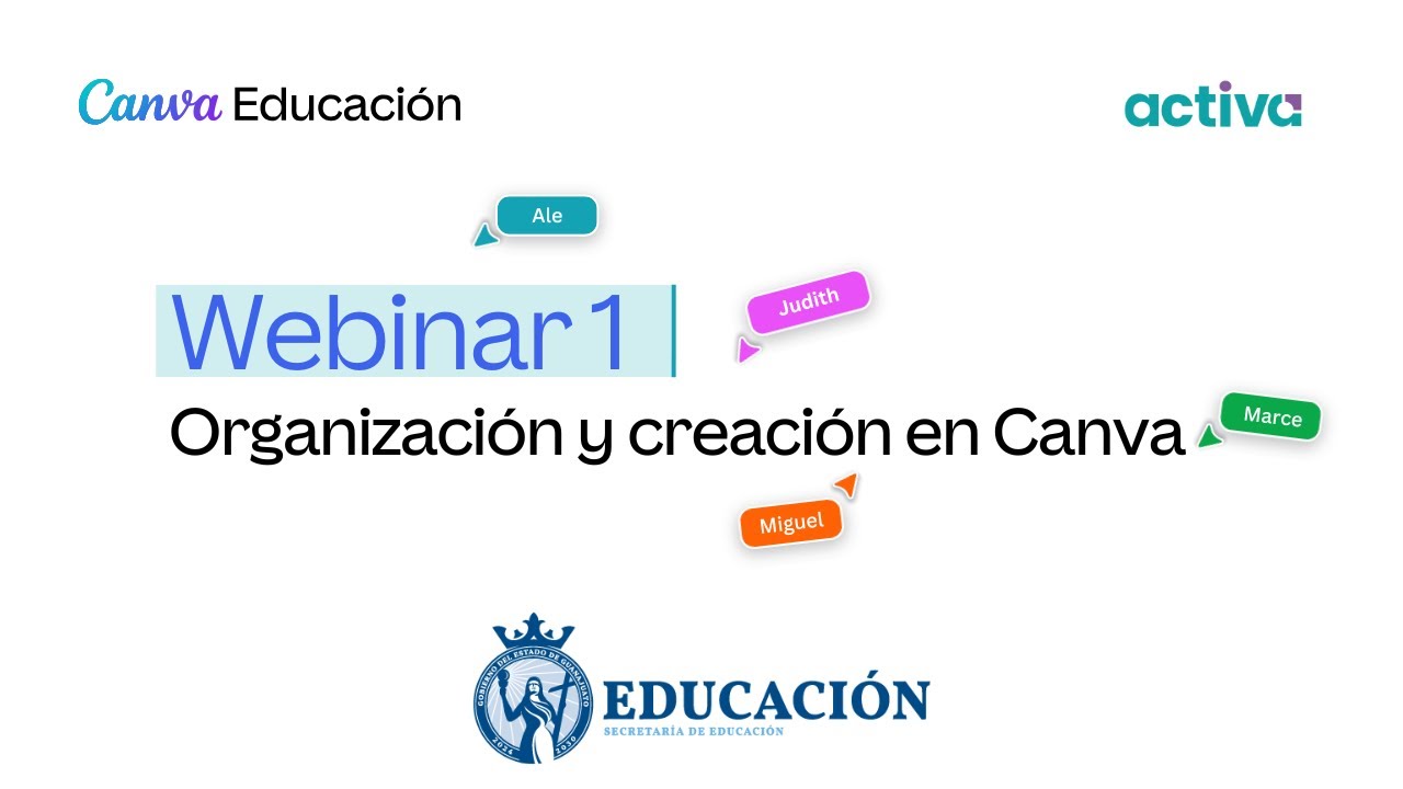 Webinar 1. Organización y creación en Canva