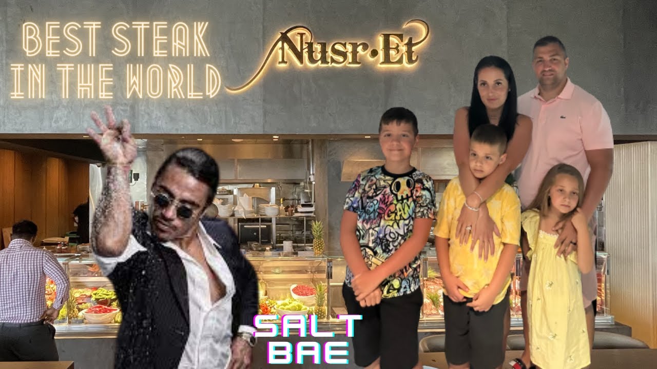 Dinner at Nusret Restaurant Dubai | Best steak in the world at Nusret Salt Bae