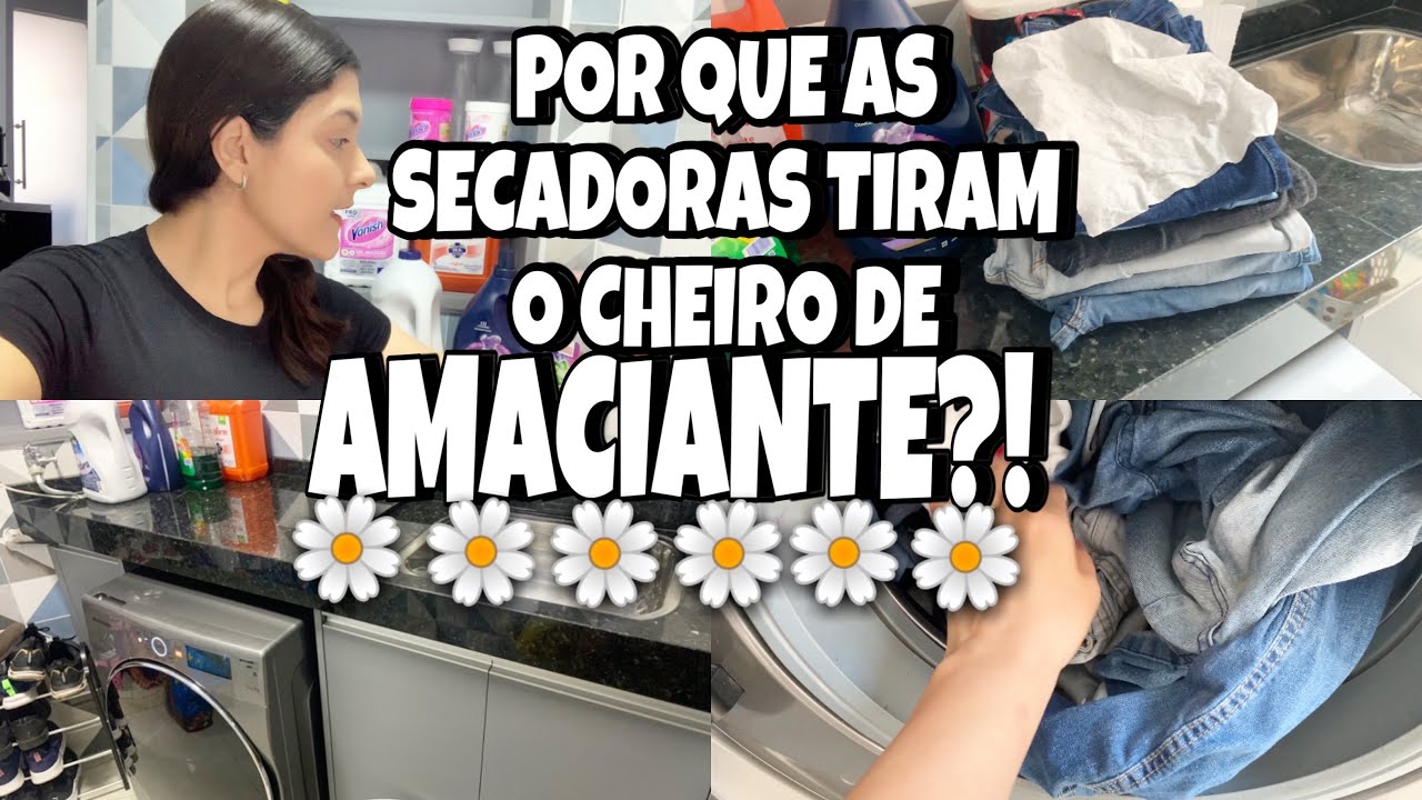 COMO DEIXAR AS ROUPAS DA SECADORA SUUPER CHEIROSAS!!