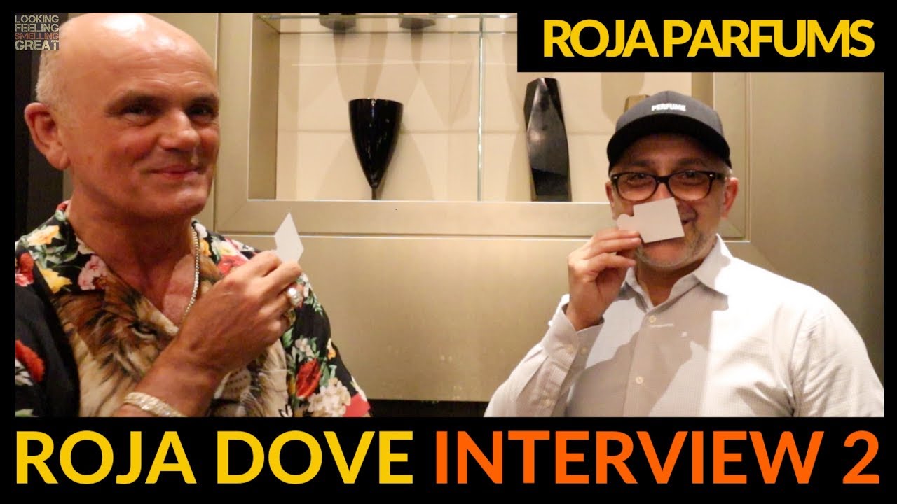 Interviewing Roja Dove of Roja Parfums In Milan, Italy