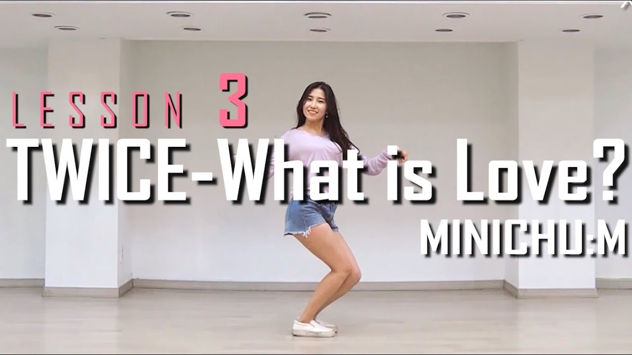 [미니츄움] 트와이스-What is Love? 거울모드 안무배우기 3