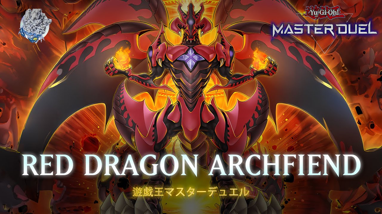 Red Dragon Archfiend - Red Lotus King, Flame Crime / Ranked Gameplay [Yu-Gi-Oh! Master Duel]