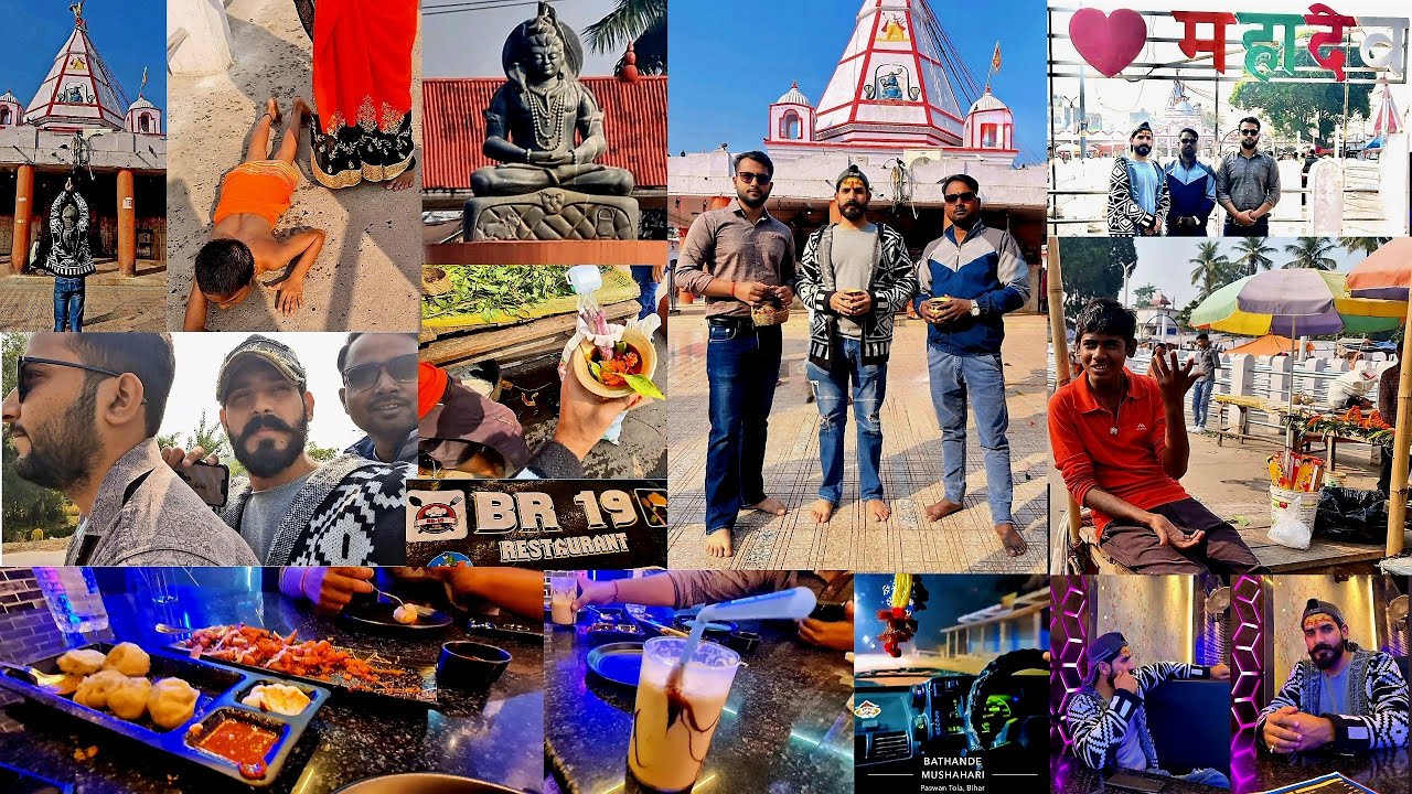 🕉️ Ancient Sigheshwar Temple Darshan &🍴BR 19 Saharsa Cafe | 🙏 Vishnu Bhagwan ka Rakha Shivling