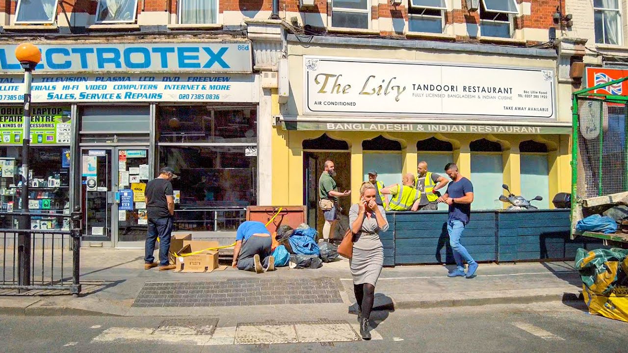 Southwest London - Putney, Fulham & West Kensington incl. North End Road, Sunny Spring Walk