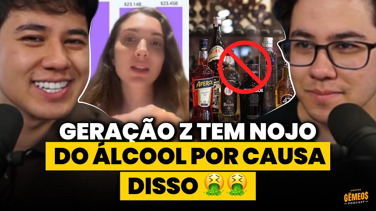 GERAÇÃO Z ESTÁ QUEBRANDO A INDUSTRIA DO ÁLCOOL!
