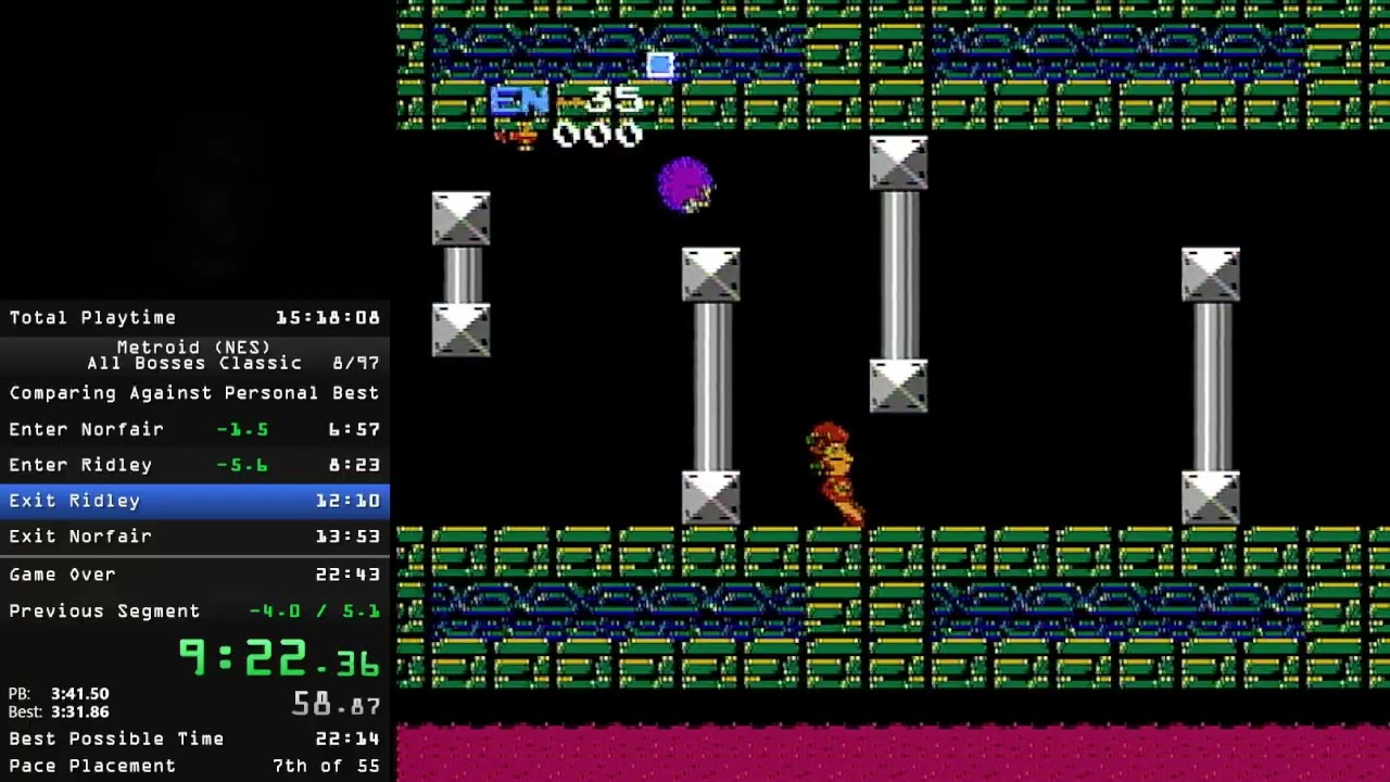Metroid All Bosses Classic in 