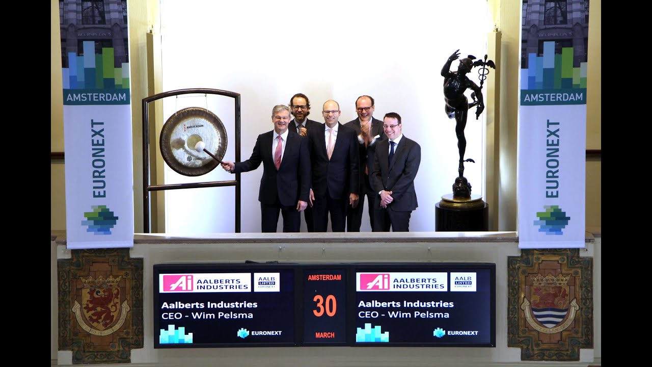Aalberts Industries viert opname in AEX-Index